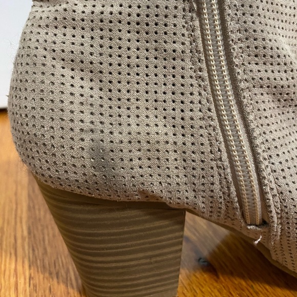 Old Navy Peep Toe Booties - Picture 5 of 6